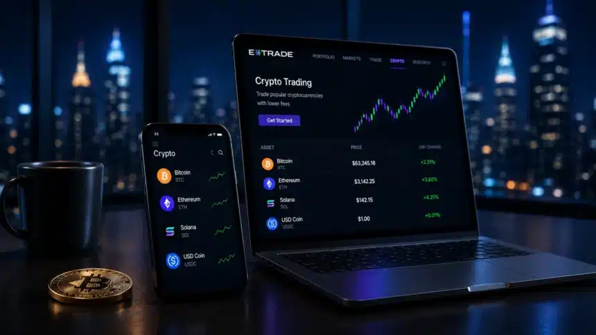Morgan Stanley Launches Crypto on E*Trade, Undercuts Coinbase on Fees | The Central Bulletin