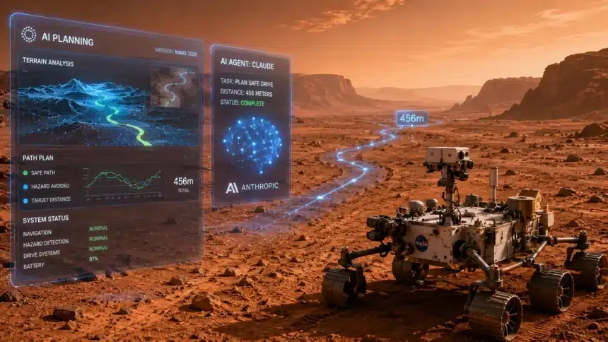 NASA Just Let Claude Plan 456 Meters of Driving on Mars. Here Is What the Rover Test Actually Proves