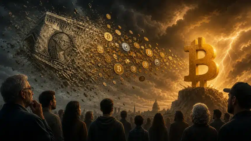 OKX Insights survey shows 90% of American crypto investors fear dollar erosion and half have moved into crypto to hedge inflation