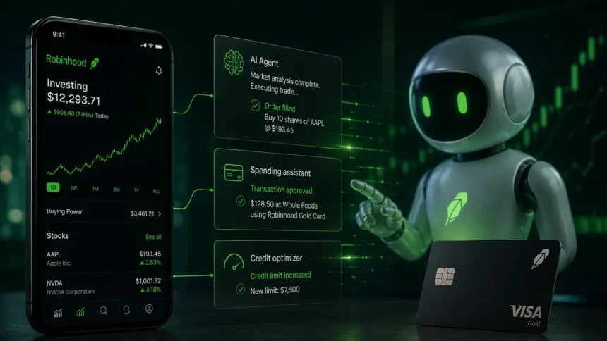 Robinhood AI agents stock trading platform