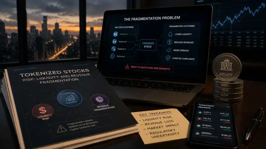 Tokenized stocks risk liquidity and revenue fragmentation