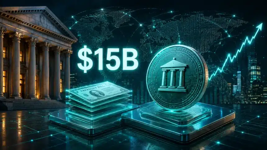 Tokenized Treasuries Just Hit $15 Billion. This Is What the Number Actually Means