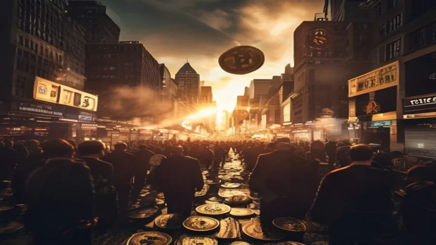 Traders once again prefer dollars over bitcoin. USDT, USDC dominance rises.