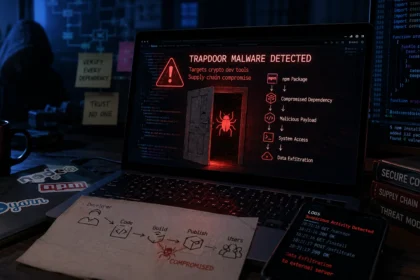 'TrapDoor' malware targets crypto dev tools in supply chain attack