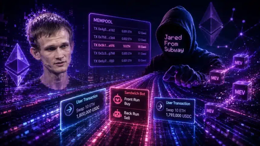 Vitalik Got Sandwiched: What the JaredFromSubway Bot Tells Us About Ethereum's MEV Problem | The Central Bulletin