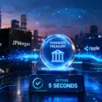 xrp ledger tokenized treasury settlement ondo jpmorgan 2026