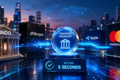 xrp ledger tokenized treasury settlement ondo jpmorgan 2026
