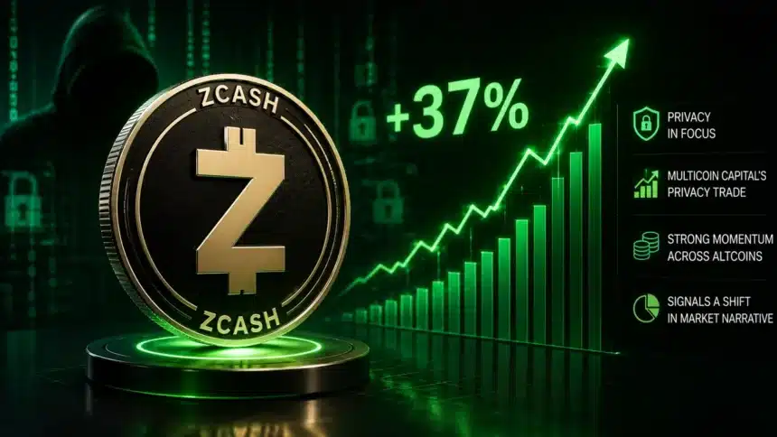 Zcash Surges 37%: Multicoin Capital's Privacy Trade and What It Tells Us About Altcoins | The Central Bulletin