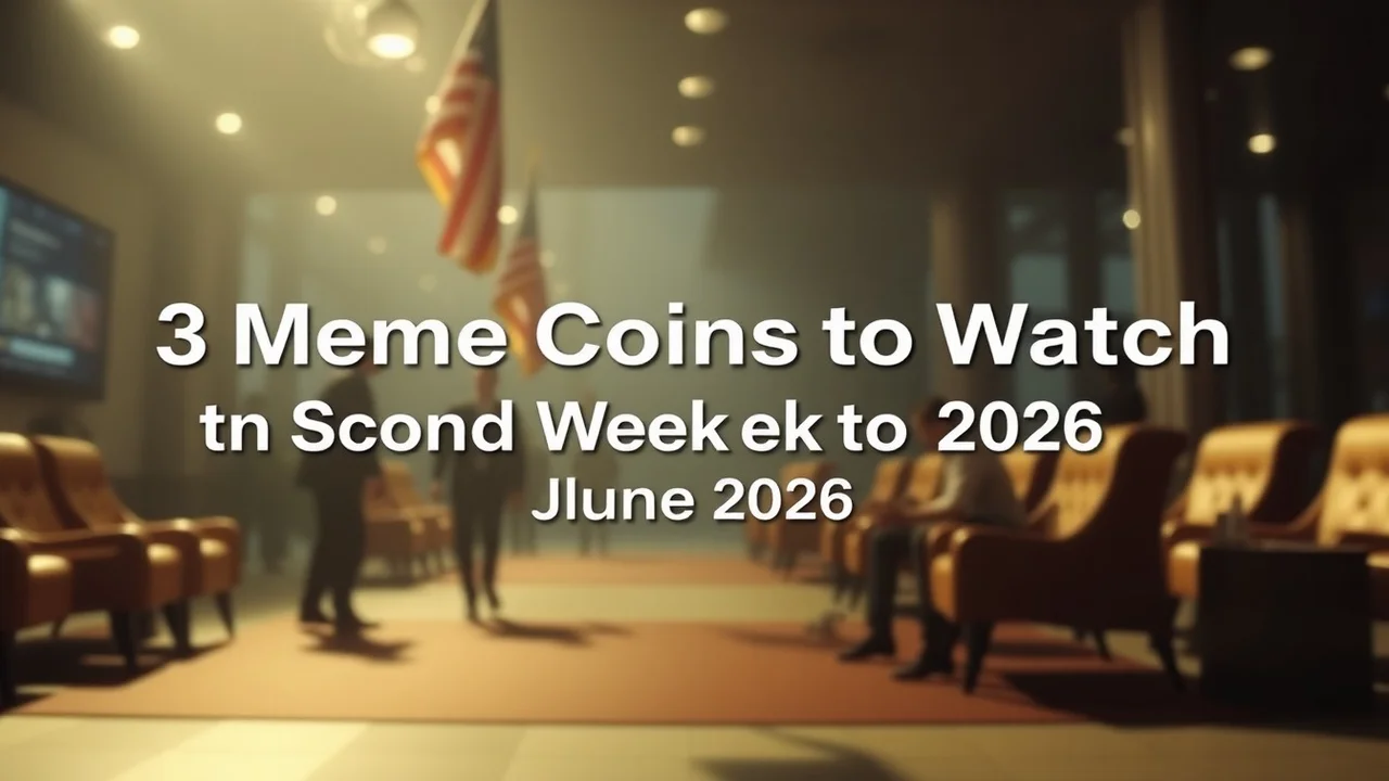 3 Meme Coins to Watch in the Second Week of June 2026