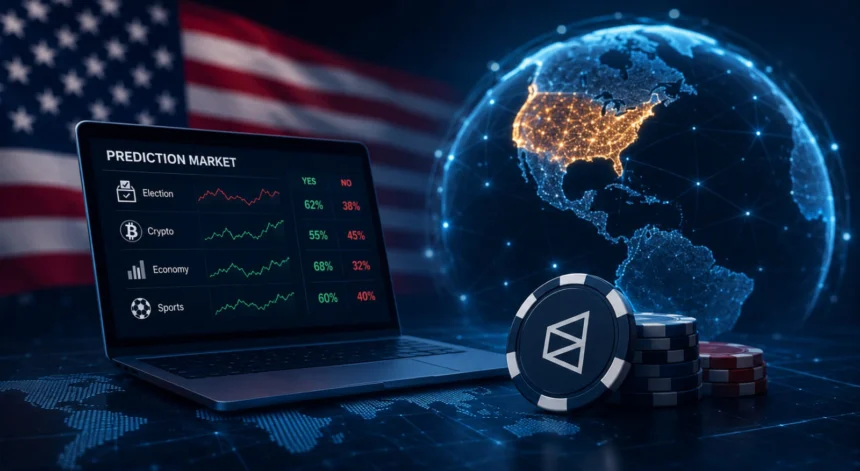 US Traders Fuel 25% of Tracked Offshore Prediction Market Volume