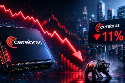 AI chipmaker Cerebras down 11% after first public earnings report