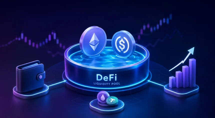 Total Value Locked (TVL) in DeFi liquidity pools surpassed $50 billion across various chains by Q4 2023, reflecting significant growth.