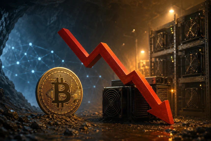 Bitcoin Mining Difficulty Drops 10% in Second-Largest 2026 Decline