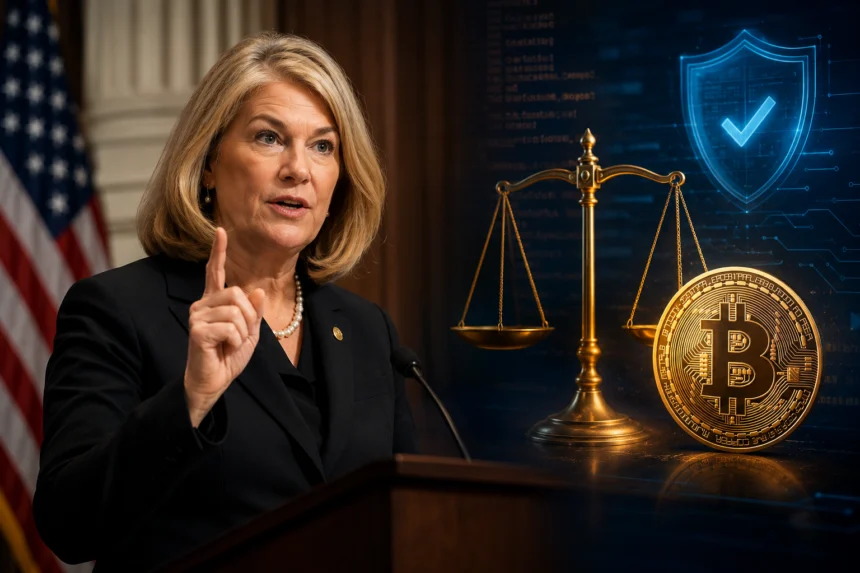 Lummis Says CLARITY Act Will End Crypto Developer Prosecution for Writing Code