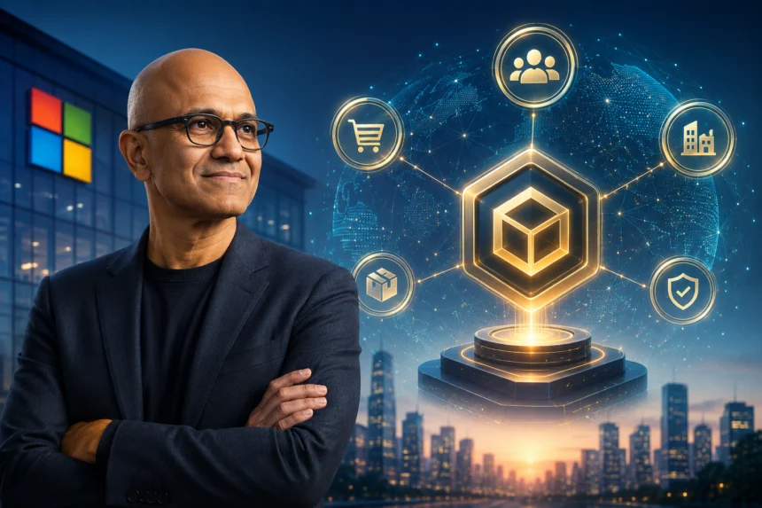 Microsoft CEO Nadella Says Every Firm Must Build Token Capital