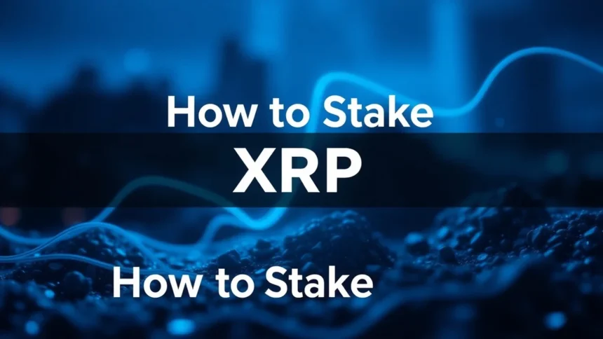 How to Stake XRP