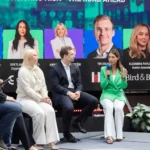 Panel discussion titled Navigating MiCA, the road ahead, at the Nordic Blockchain Conference 2026 in Stockholm
