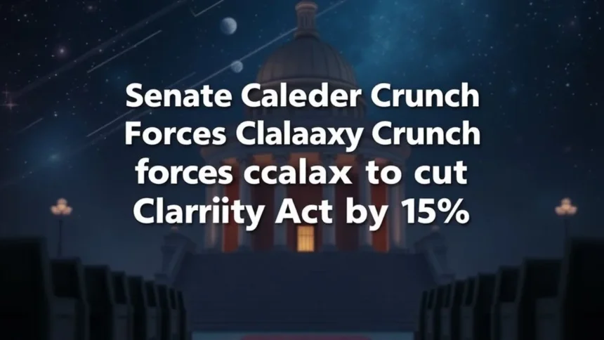 Senate Calendar Crunch Forces Galaxy to Cut Clarity Act Odds by 15%