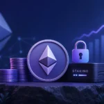 The total value locked in Ethereum staking is around $10 billion as of January 2024.