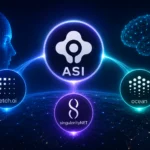 The Artificial Superintelligence Alliance, formed by Fetch.ai, SingularityNET, and Ocean Protocol, was initially announced in April 2024.