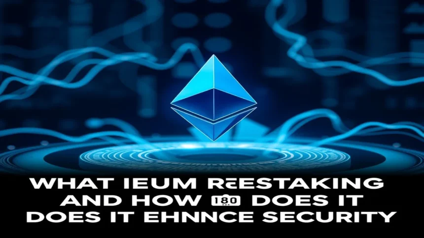 What is Ethereum Restaking and How Does it Enhance Security