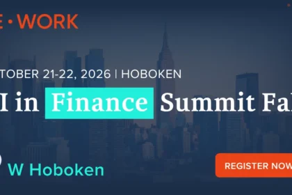 AI in Finance Summit Fall 2026 brings financial services AI leaders to the W Hoboken on October 21 and 22