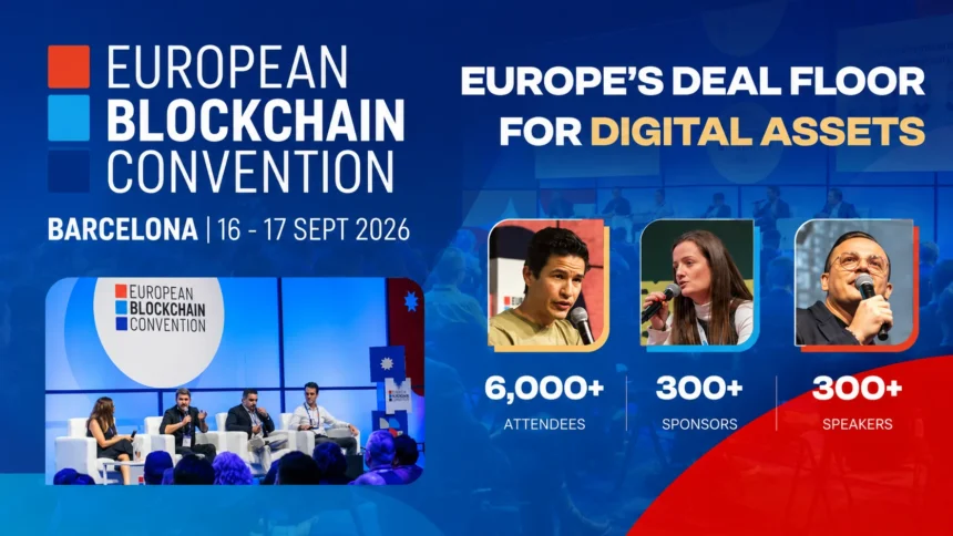 European Blockchain Convention EBC12 returns to Barcelona 16 to 17 September 2026