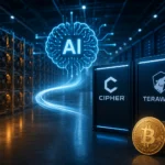 AI contracts, not bitcoin, now drive miner valuations, and Cipher and TeraWulf look cheap