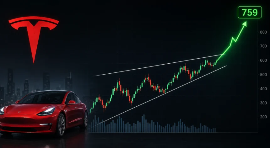 Tesla Stock Chart Pattern Points to $759 — a 92% Move From Here