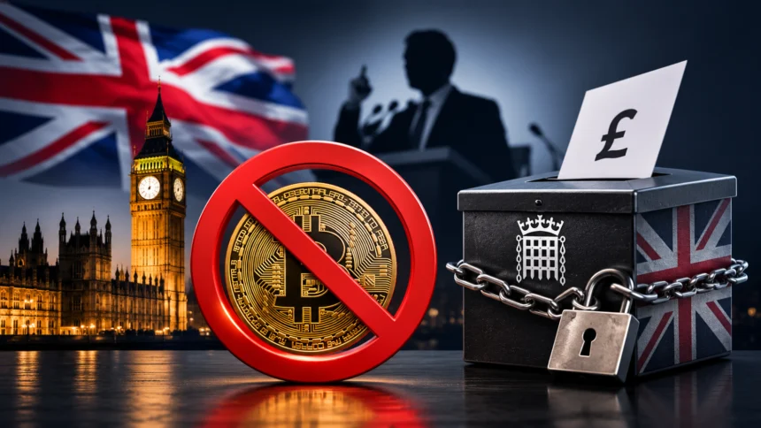 UK Labour MPs push to permanently ban crypto political donations
