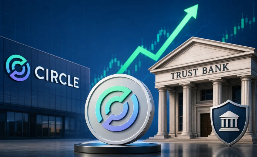 Circle soars after securing U.S. trust bank approval in crypto expansion