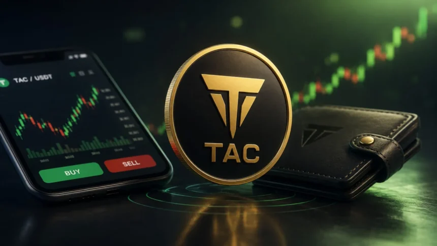 How to buy TAC crypto token guide illustration
