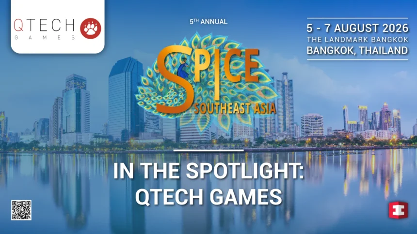 QTech Games joins SPiCE Southeast Asia 2026 as sponsor ahead of the Bangkok event in August