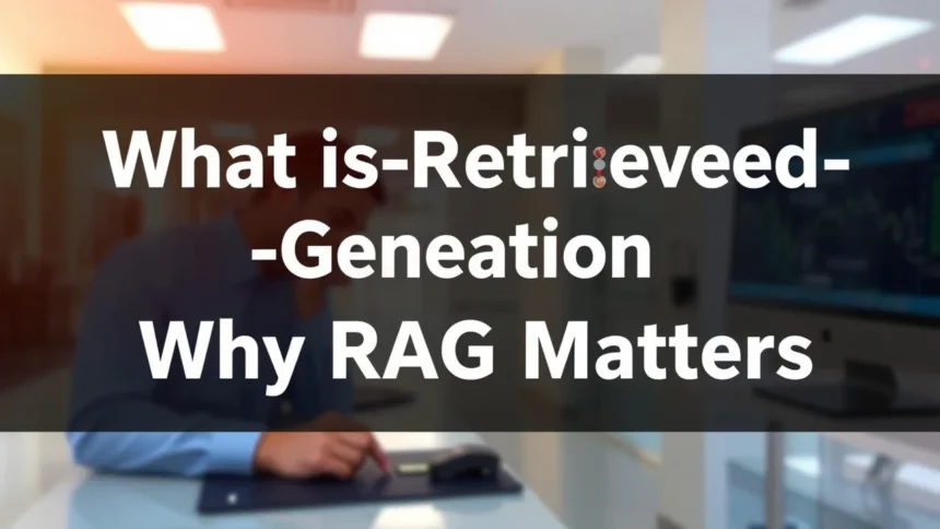 What Is Retrieval-Augmented Generation and Why RAG Matters