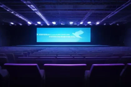 HumanX Amsterdam 2026 AI summit stage with speakers and audience at The RAI