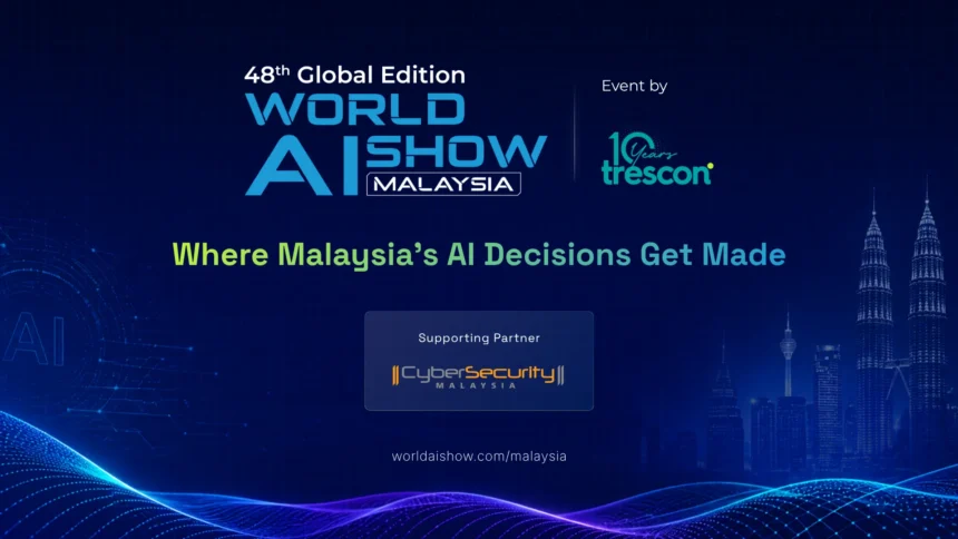 World AI Show Malaysia 2026 banner for the 48th Global Edition in Kuala Lumpur on 9 and 10 September