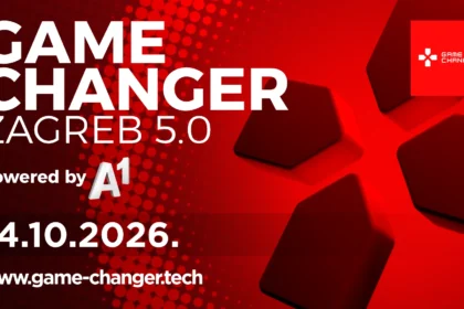 Game Changer Zagreb 5.0 powered by A1 key visual for the October 14, 2026 conference