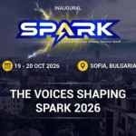 SPARK 2026 inaugural event banner for Sofia, Bulgaria on 19 and 20 October