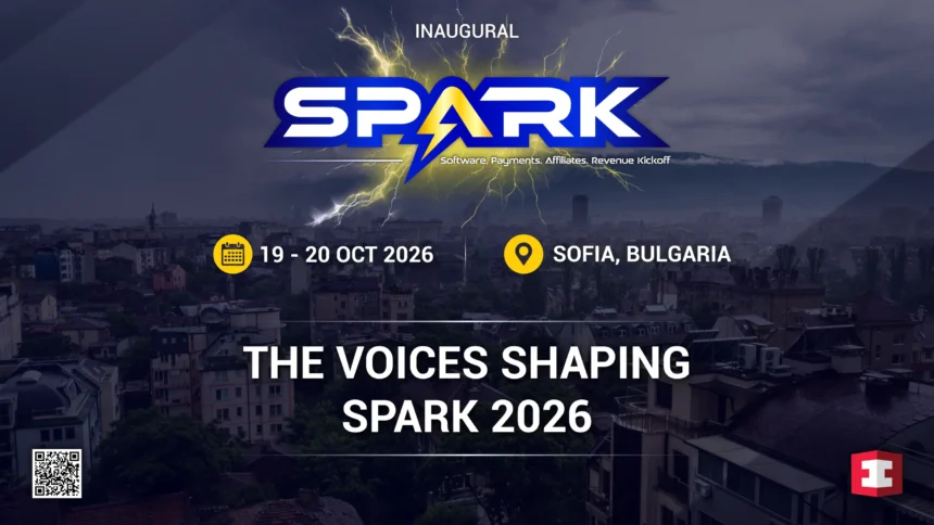 SPARK 2026 inaugural event banner for Sofia, Bulgaria on 19 and 20 October
