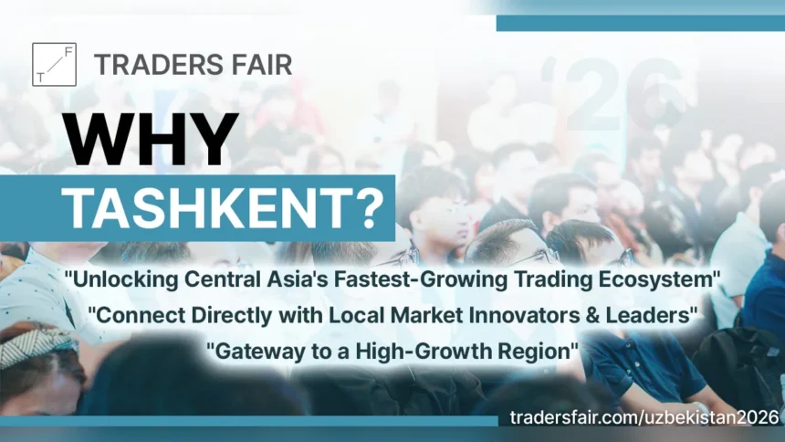 Traders Fair Uzbekistan 2026 Why Tashkent banner for the November 14 event at JW Marriott Hotel Tashkent